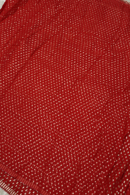 Polka Dots Motifs Woven Georgettes