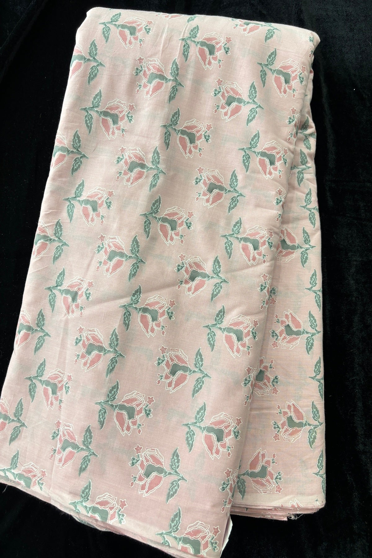 Orchid Slipper Inspired Printed Cotton Fabric
