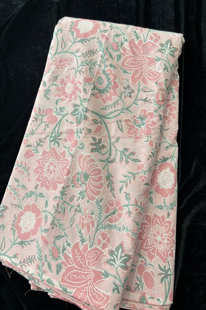 Fruits & Floral Valley Inspired Cotton Printed Fabric