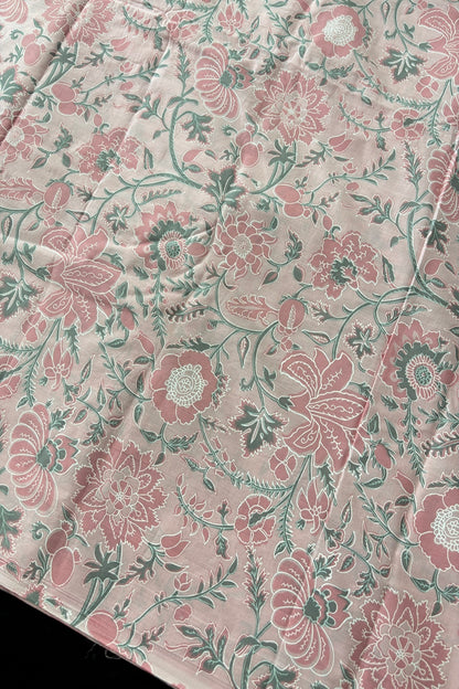 Fruits & Floral Valley Inspired Cotton Printed Fabric