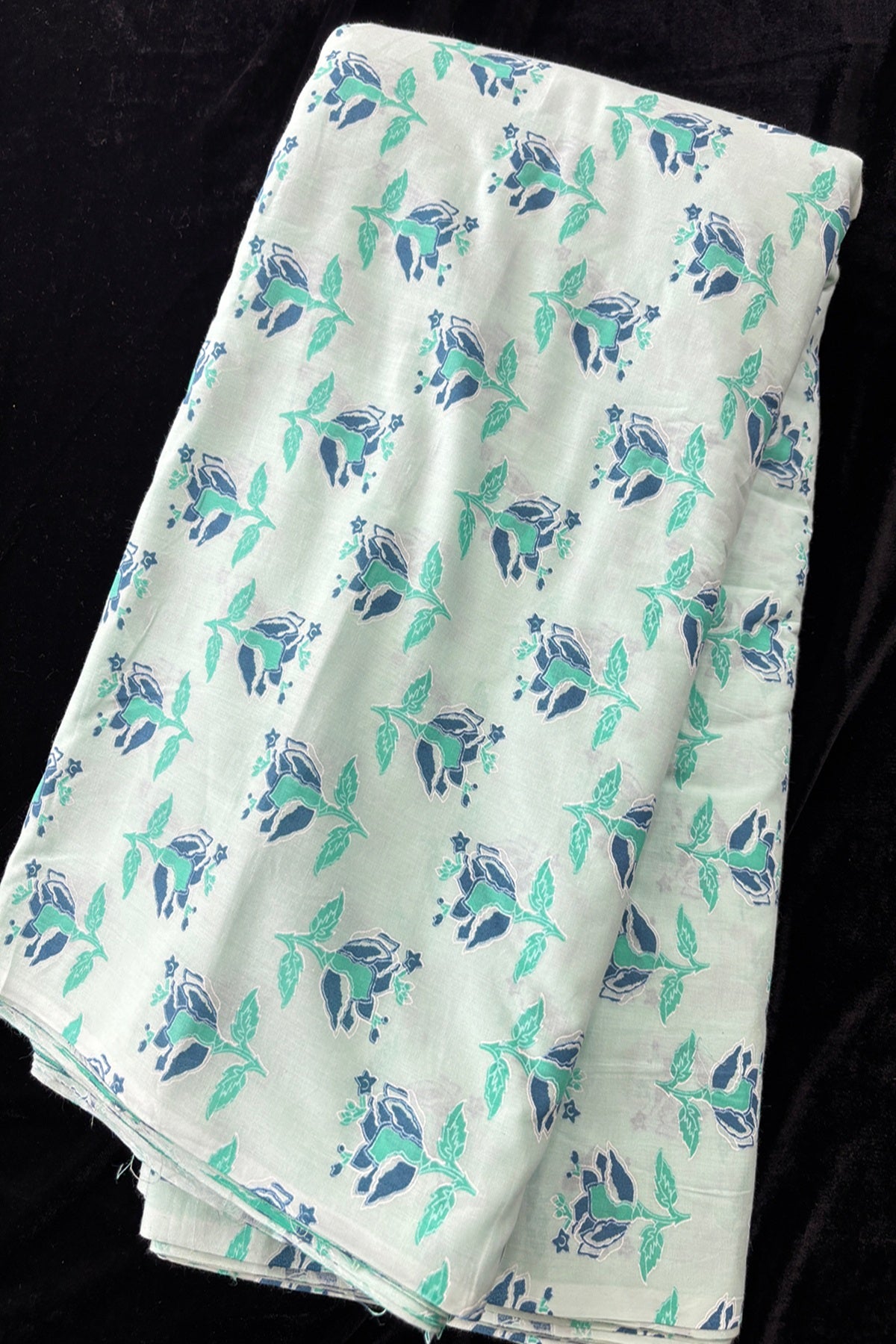 Orchid Slipper Inspired Printed Cotton Fabric