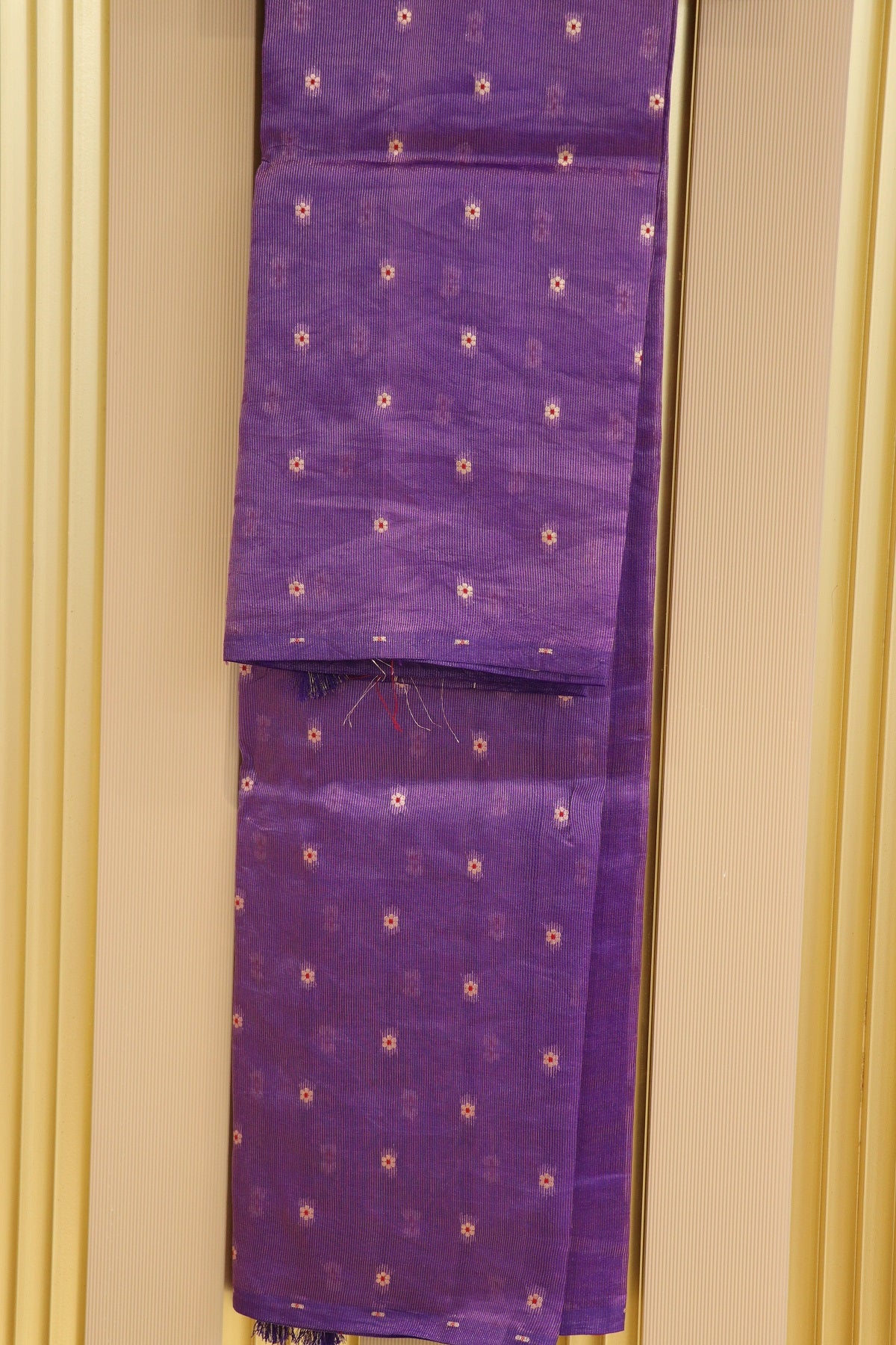 Pure Silk Zari Line Banarasi Meena Butti Dupatta