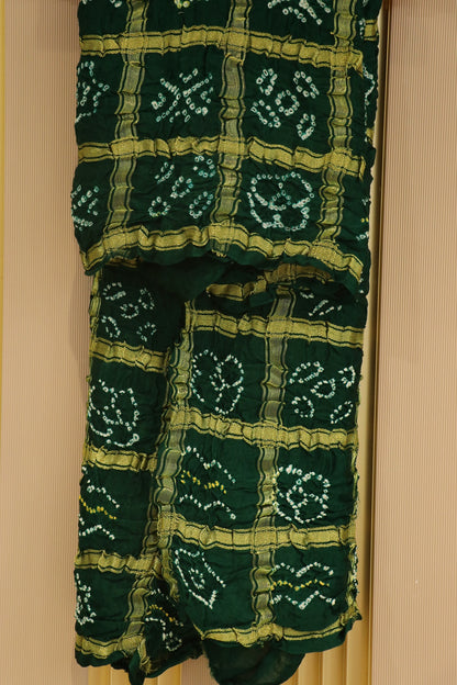 Bhandani Gharchola Gaji Silk Dupatta