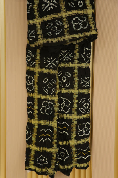 Bhandani Gharchola Gaji Silk Dupatta