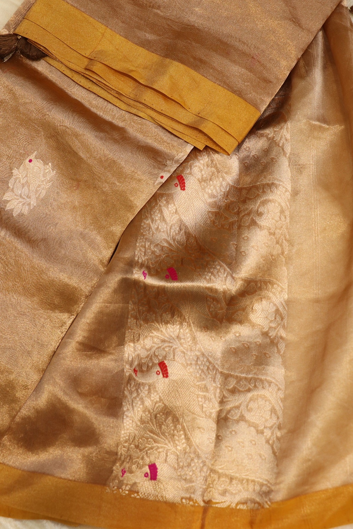 Pure organza Tissue With Kaduwa Bird Motifs Dupatta