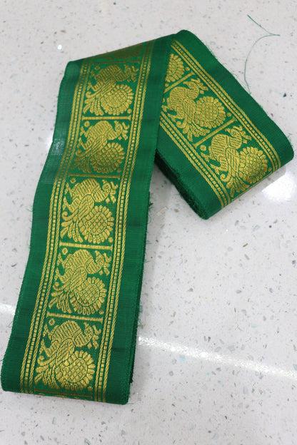 3.5 Inches Kanchi Border/Lace With Annapakshi Motif