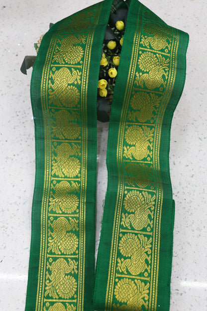 3.5 Inches Kanchi Border/Lace With Annapakshi Motif