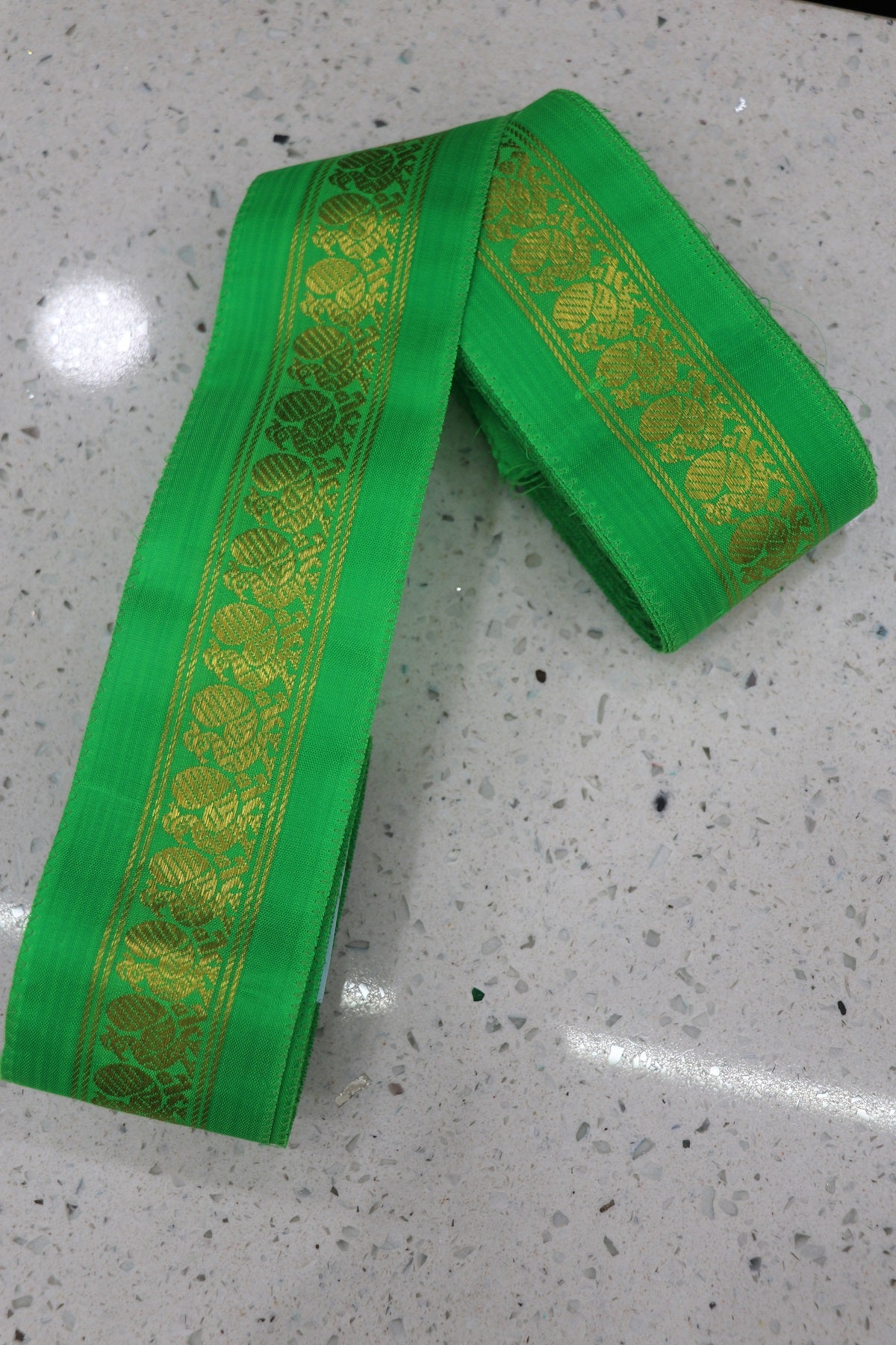 2.5 Inches Kanchi Woven Border/Lace With Annapakshi Motif