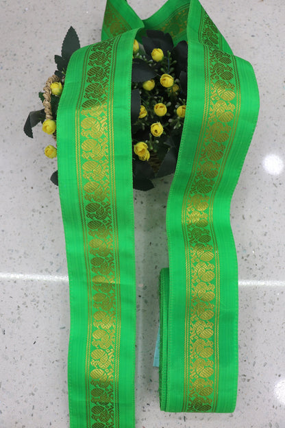 2.5 Inches Kanchi Woven Border/Lace With Annapakshi Motif