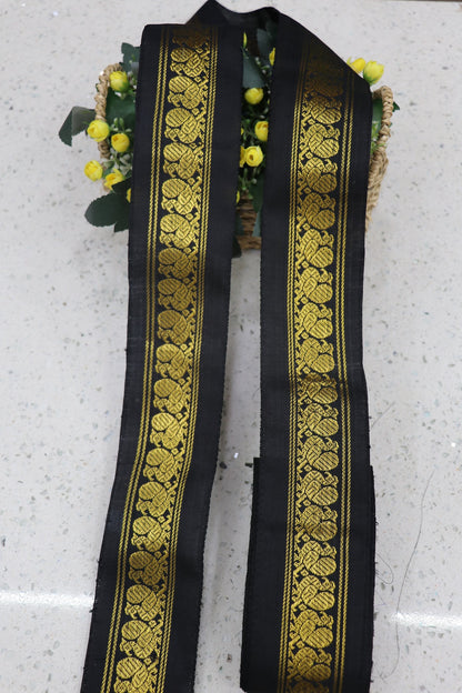 2.5 Inches Kanchi Woven Border/Lace With Annapakshi Motif