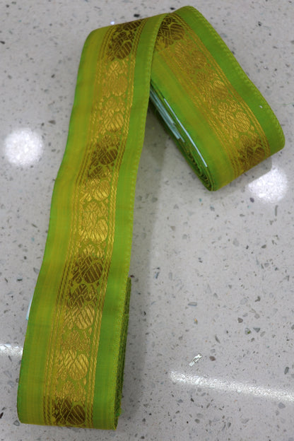 2.5 Inches Kanchi Woven Border/Lace With Annapakshi Motif