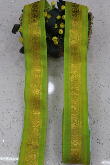 2.5 Inches Kanchi Woven Border/Lace With Annapakshi Motif