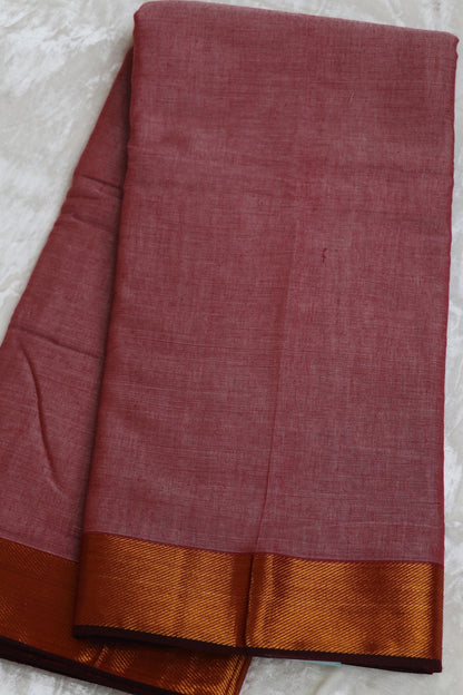 Naryanpet Cottons With Traditional Kaddi Border