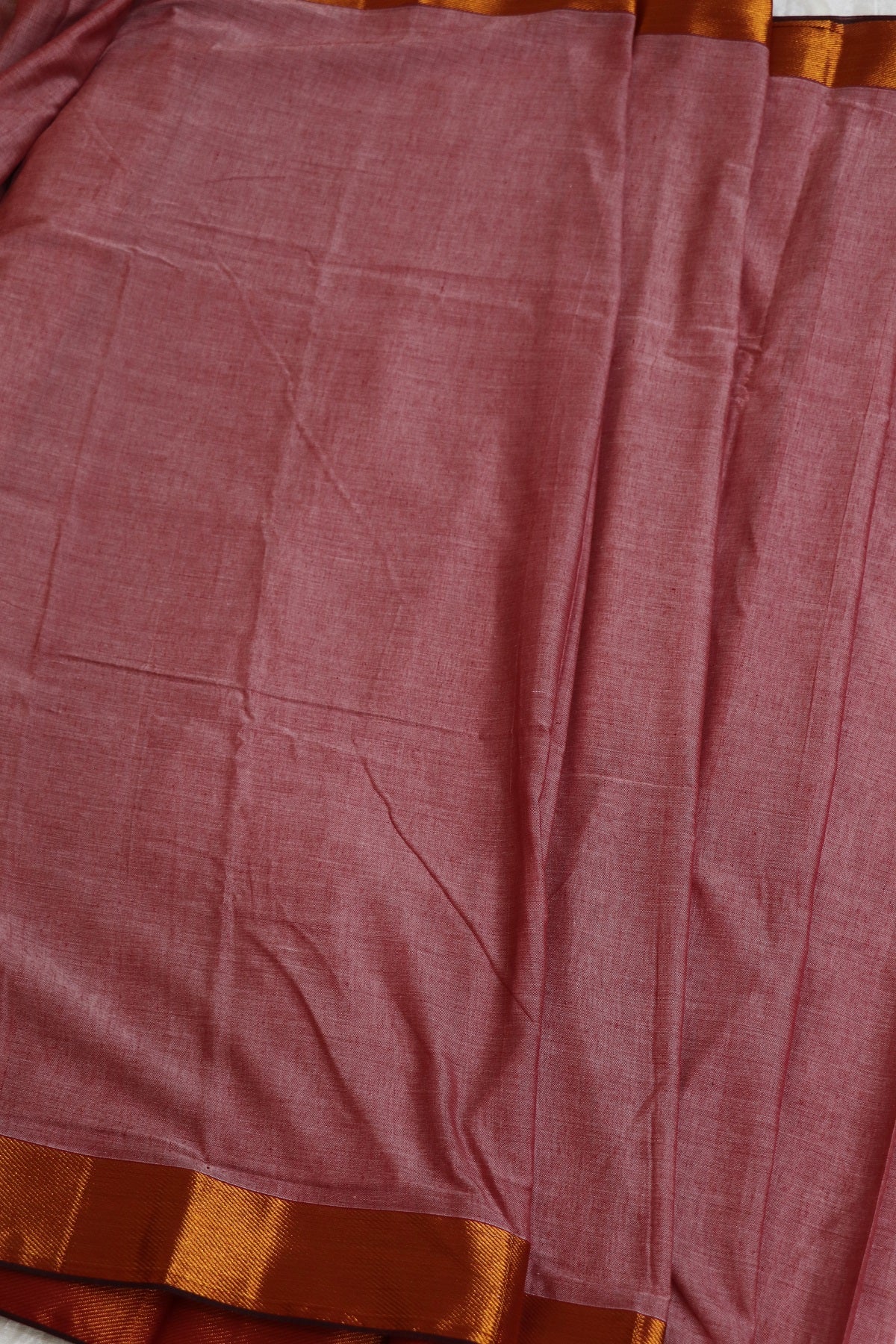 Naryanpet Cottons With Traditional Kaddi Border