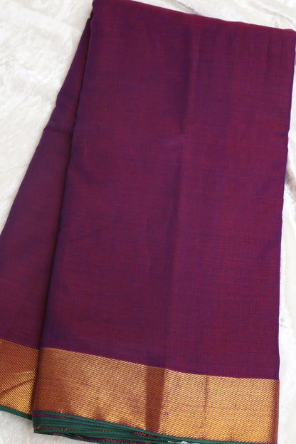 Naryanpet Cottons With Traditional Kaddi Border