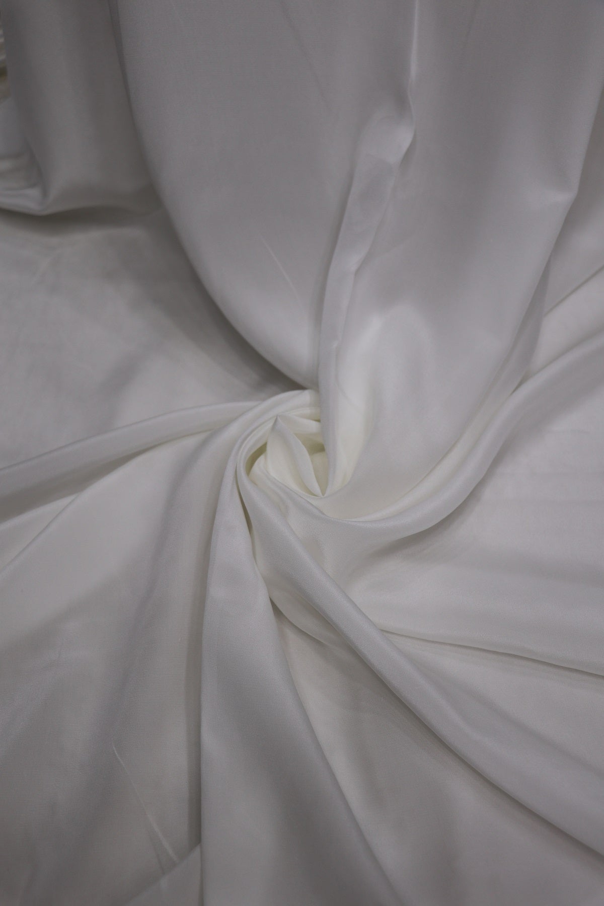 Pure Crepe White Dyeable fabric