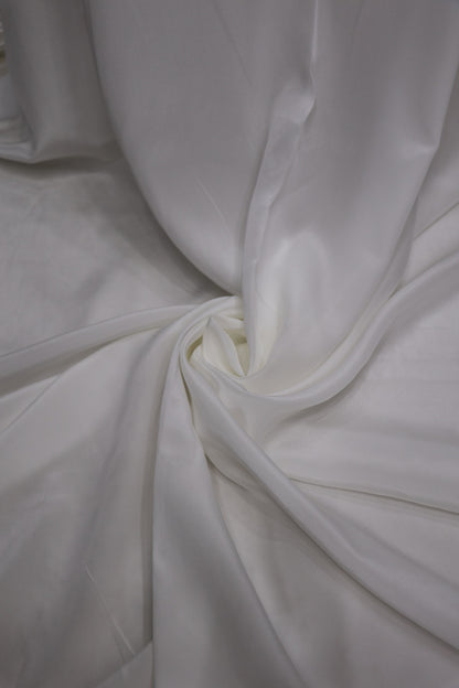 Pure Crepe White Dyeable fabric