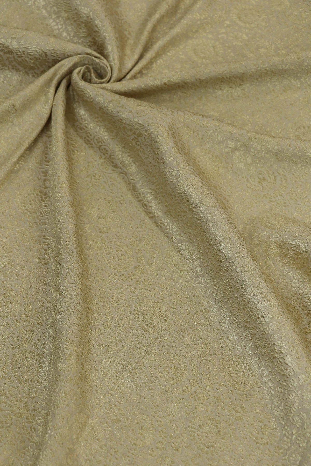 Pure Moonga Silk All Over Jaal Fabric