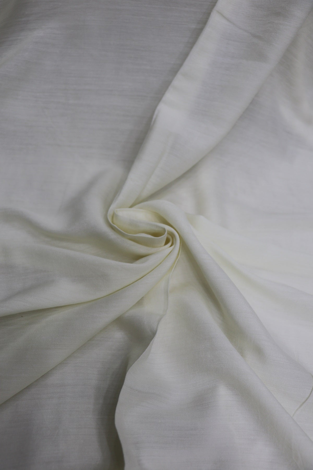 Pure Moonga Silk White Dyeable Fabric